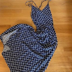 Gap printed maxi dress